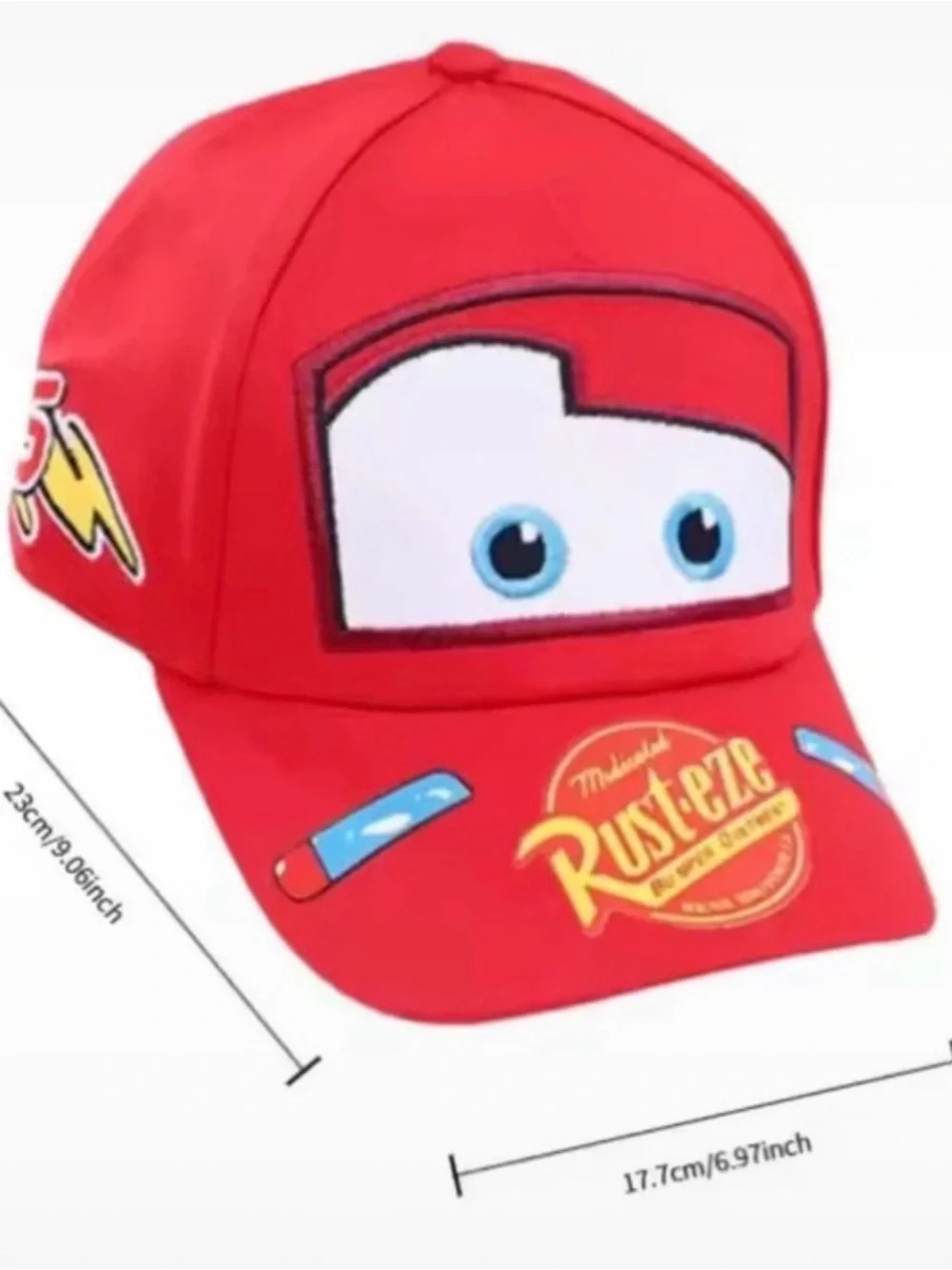 Toddler Red Lightning McQueen Cap